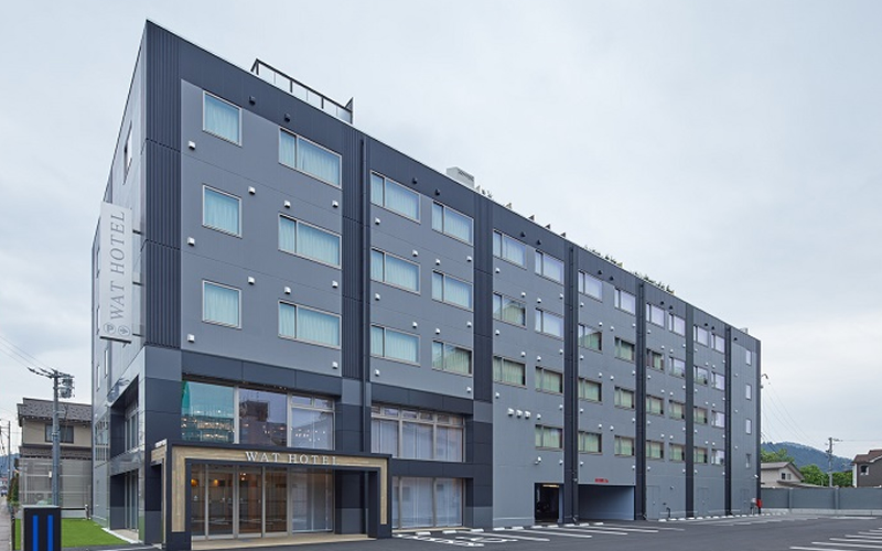 花里町ビジネスホテル「ワットホテル＆スパ飛騨高山」新築工事（高山市）